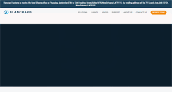 Desktop Screenshot of blanchardsystems.com